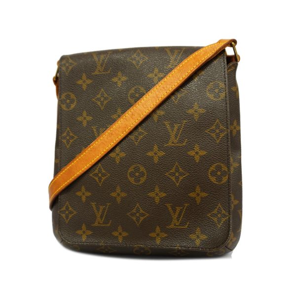 1240001050457 1 Louis Vuitton Musette Salsa Short Strap Monogram Shoulder Bag Brown