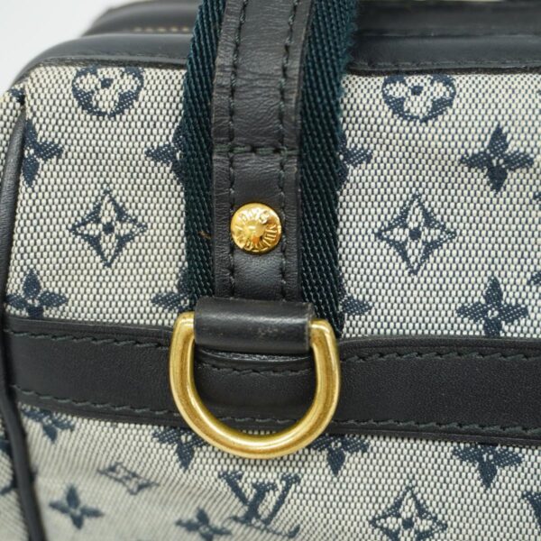 1240001050461 10 Louis Vuitton Monogram Mini Josephine PM Handbag Blue