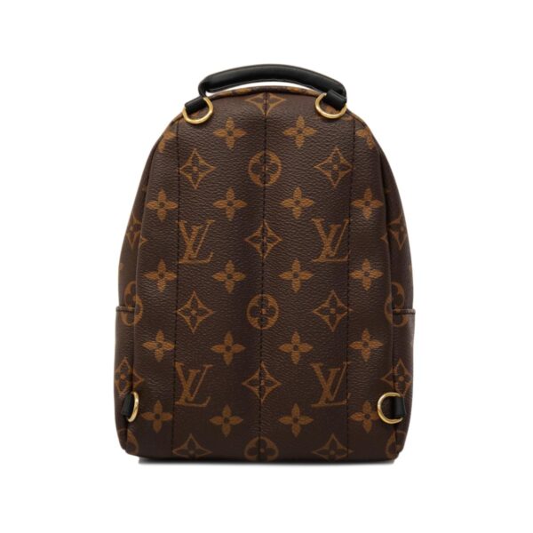 1240001050463 8 Louis Vuitton Monogram Macassar Palm Springs Backpack Brown