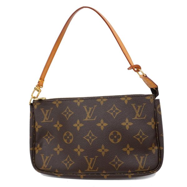 1240001050465 1 Louis Vuitton Pochette Accessory Monogram Pouch Brown