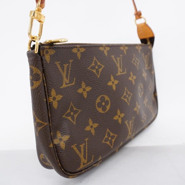 1240001050465 2 Louis Vuitton Pochette Accessory Monogram Pouch Brown