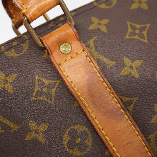 1240001050469 10 Louis Vuitton Keepall 55 Monogram Bag Brown