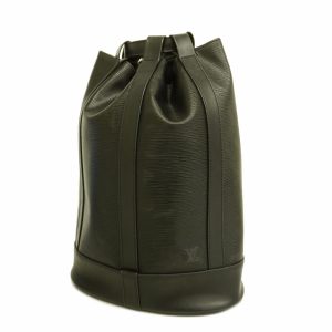 1240001050474 1 Loewe Sailor Bag Backpack Olive Leather Bucket Bag