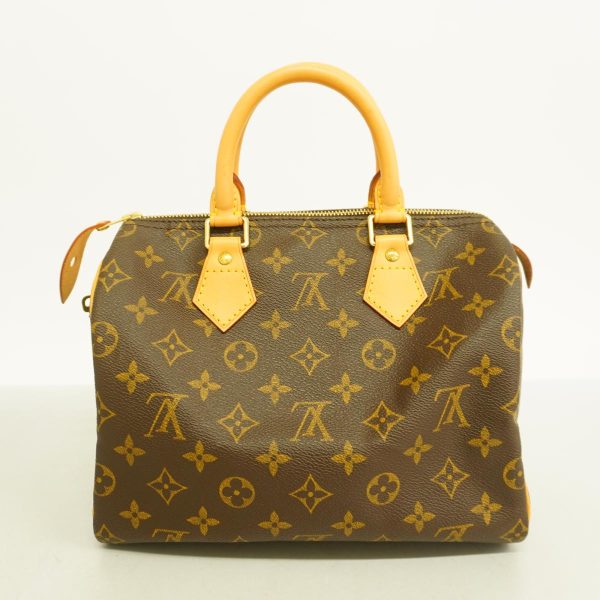 1240001050476 12 Louis Vuitton Speedy 25 Monogram Handbag Brown