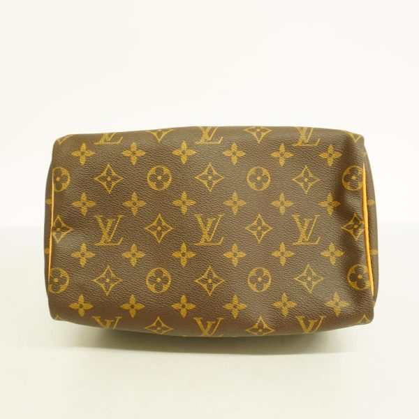 1240001050476 3 Louis Vuitton Speedy 25 Monogram Handbag Brown