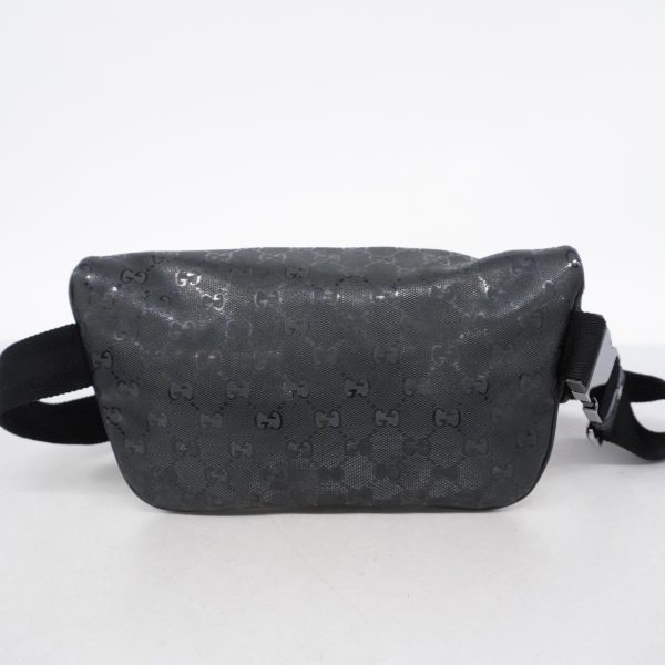 1240001050498 12 Gucci Gg Implement Waist Bag Black