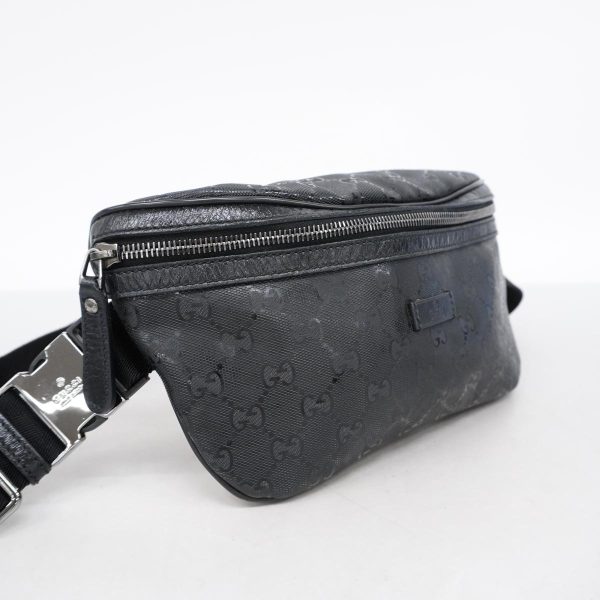 1240001050498 2 Gucci Gg Implement Waist Bag Black