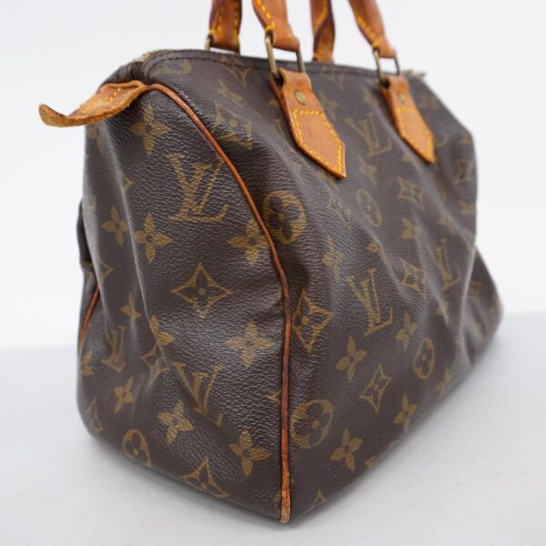 1240001050501 2 Louis Vuitton Monogram Speedy 25 Handbag Brown