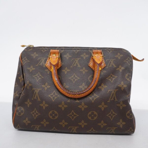 1240001050501 20 Louis Vuitton Monogram Speedy 25 Handbag Brown