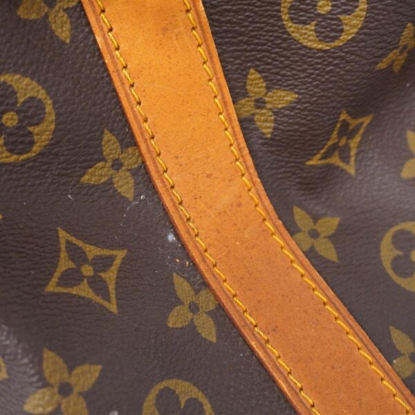 1240001050506 10 Louis Vuitton Monogram Keepall Bandouliere 45 Bag Brown