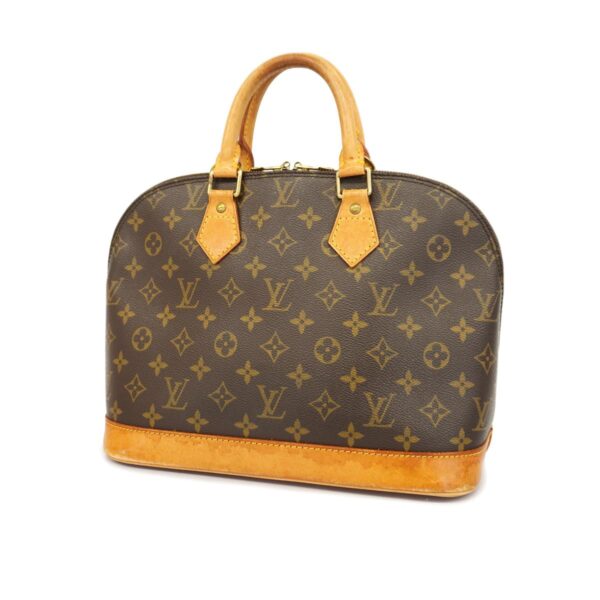 1240001050510 1 Louis Vuitton Monogram Alma Handbag Brown