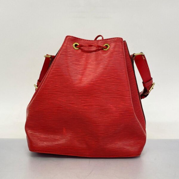 1240001050536 13 Louis Vuitton Epi Petit Noe Shoulder Bag Castilian Red