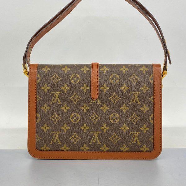 1240001050540 16 Louis Vuitton Sac Vendome Monogram Shoulder Bag Brown