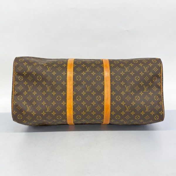 1240001050541 3 Louis Vuitton Keepall 60 Monogram Bag Brown