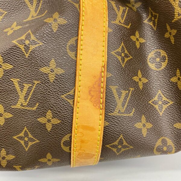 1240001050542 9 1 Louis Vuitton Monogram Keepall 50 Bag Brown