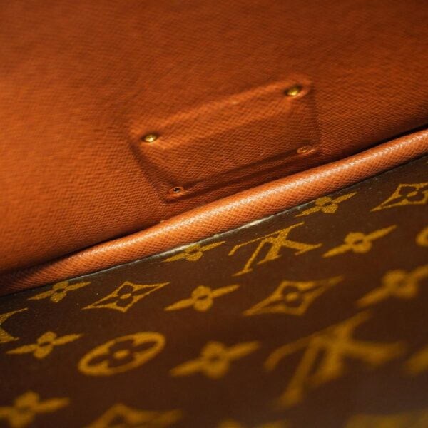 1240001050553 16 Louis Vuitton Monogram Monceau 28 2way Bag Brown