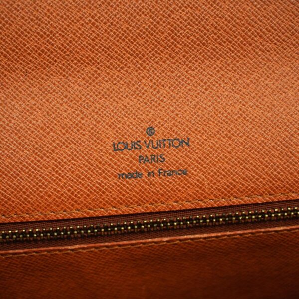 1240001050553 5 Louis Vuitton Monogram Monceau 28 2way Bag Brown