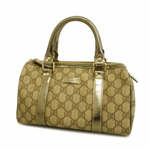 1240001050554 1 Louis Vuitton Papillon PM Monogram Handbag Mini Boston Bag Brown