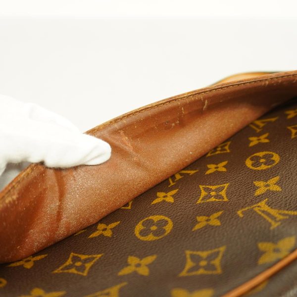 1240001050560 8 Louis Vuitton Compiegne 28 Monogram Clutch Bag Brown