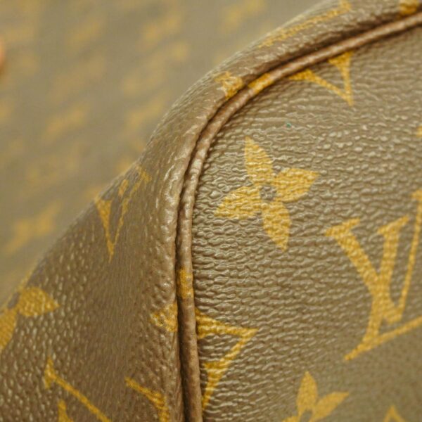 1240001050582 14 Louis Vuitton Monogram Neverfull MM Tote Bag Brown