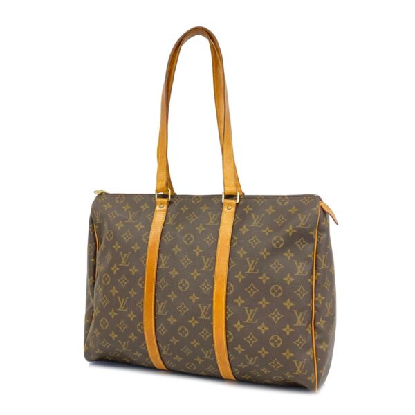 1240001050588 1 1 Louis Vuitton Monogram Flannelly 45 Bag Brown