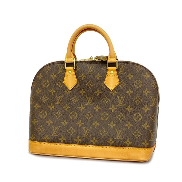 1240001050590 1 Louis Vuitton Alma Monogram Handbag Brown