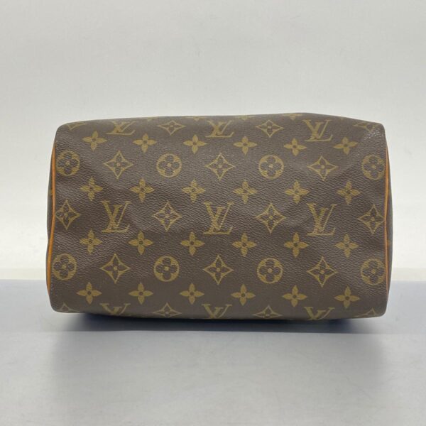 1240001050591 3 Louis Vuitton Monogram Speedy 25 Handbag Brown