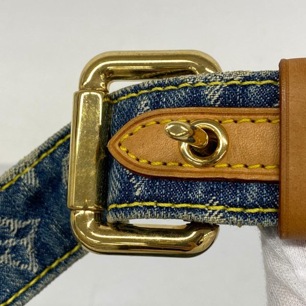 1240001050592 10 Louis Vuitton Bum Bag Monogram Denim Waist Bag Blue