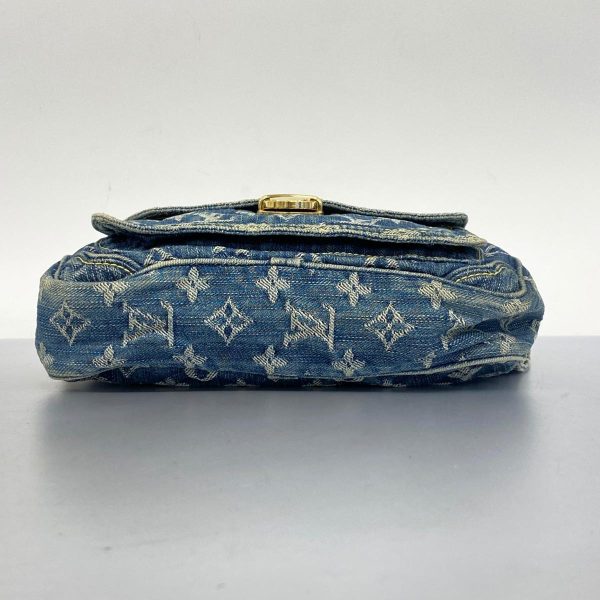 1240001050592 3 Louis Vuitton Bum Bag Monogram Denim Waist Bag Blue