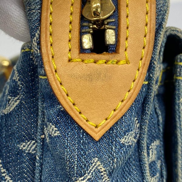 1240001050592 7 Louis Vuitton Bum Bag Monogram Denim Waist Bag Blue