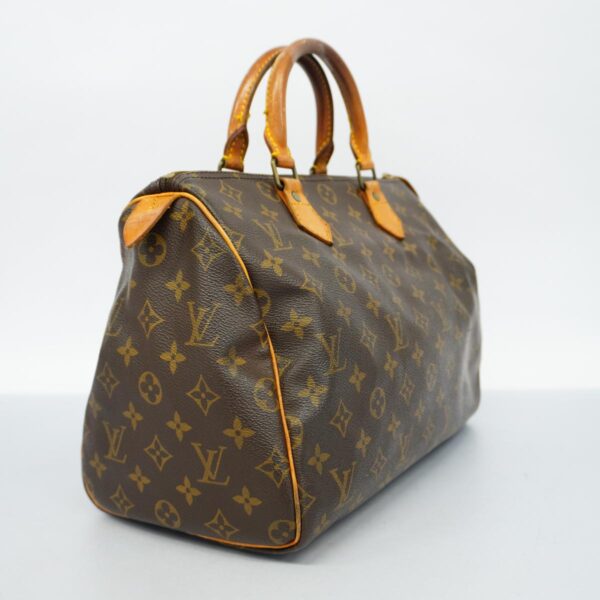 1240001050599 2 Louis Vuitton Monogram Speedy 30 Handbag Brown