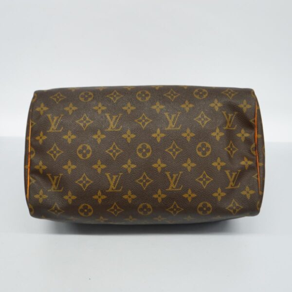 1240001050599 3 Louis Vuitton Monogram Speedy 30 Handbag Brown