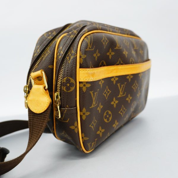 1240001050600 2 Louis Vuitton Reporter Pm Monogram Shoulder Bag Brown