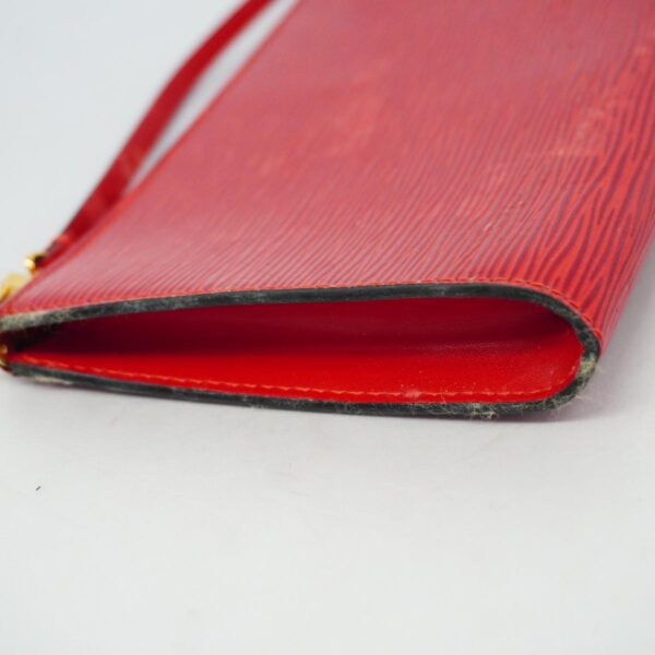 1240001050601 6 Louis Vuitton Epi Pochette Accessoire Pouch Castilian Red