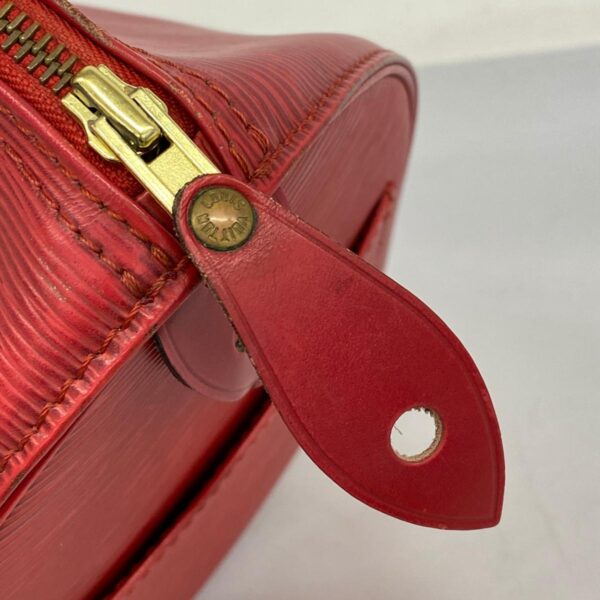 1240001050608 11 Louis Vuitton Epi Speedy 30 Handbag Castilian Red