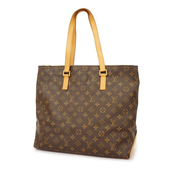 1240001050617 1 Louis Vuitton Cabamezzo Monogram Tote Bag Brown