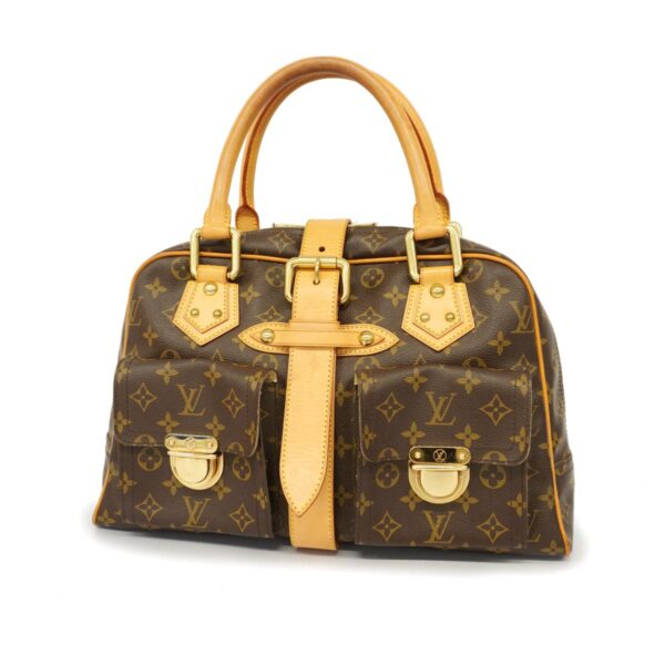 1240001050621 1 Louis Vuitton Monogram Manhattan GM Handbag Brown