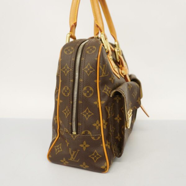 1240001050621 2 Louis Vuitton Monogram Manhattan GM Handbag Brown