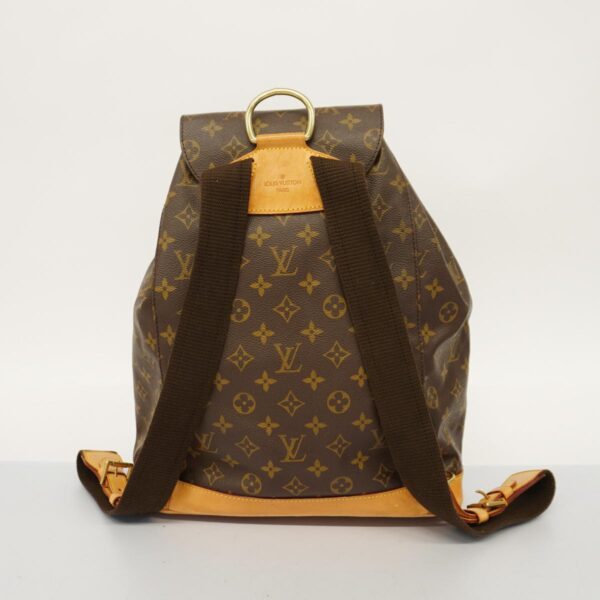 1240001050622 13 Louis Vuitton Monogram Monsouris GM Rucksack Brown