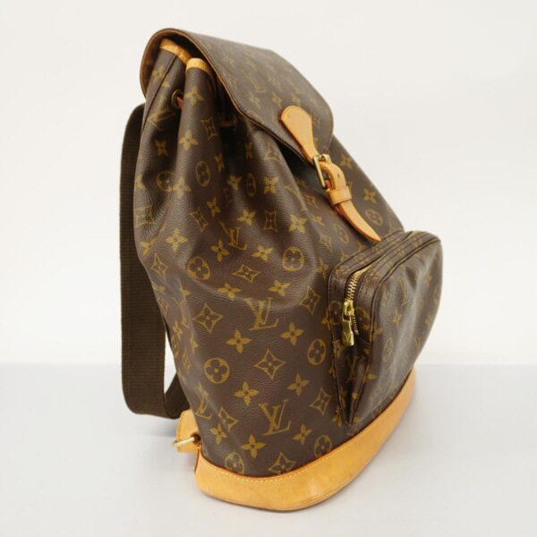 1240001050622 2 Louis Vuitton Monogram Monsouris GM Rucksack Brown