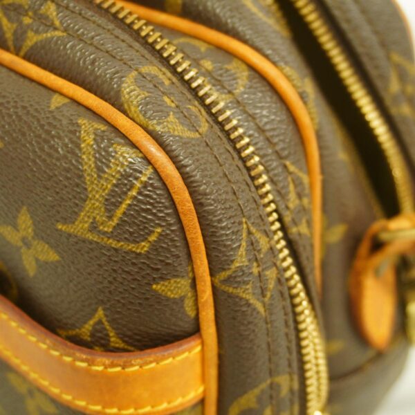 1240001050632 13 Louis Vuitton Monogram Reporter PM Shoulder Bag Brown