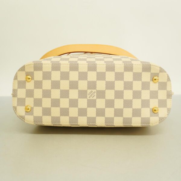 1240001050647 3 Louis Vuitton Damier Azur Girolatta 2way Bag White Rose Ballerine