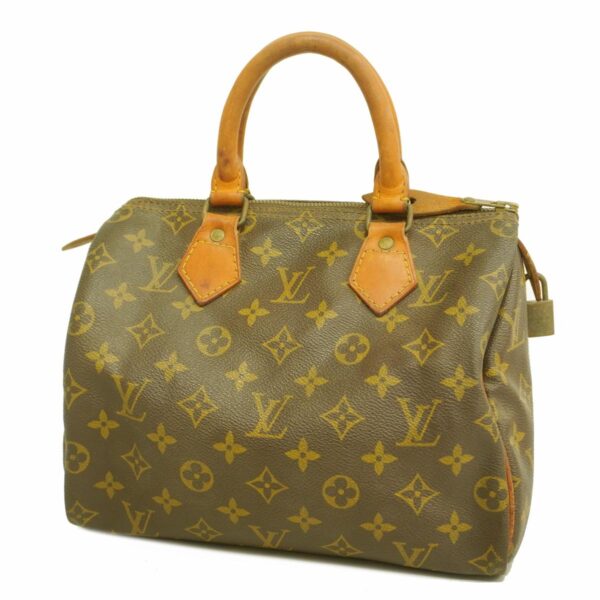 1240001050649 1 Louis Vuitton Monogram Speedy 25 Handbag Brown