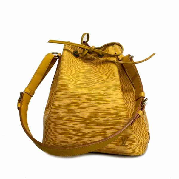 1240001050650 1 Louis Vuitton Epi Petit Noe Shoulder Bag Jaune