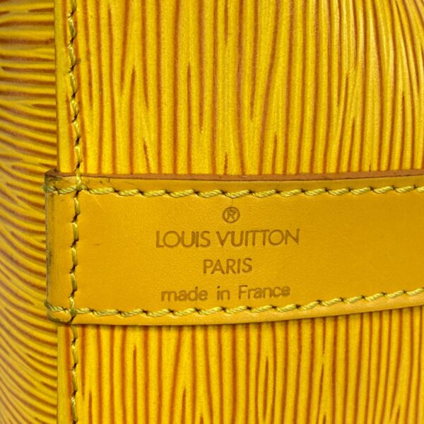 1240001050650 5 Louis Vuitton Epi Petit Noe Shoulder Bag Jaune