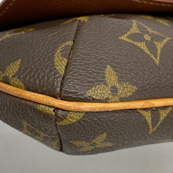 1240001050654 9 Louis Vuitton Monogram Musette Tango Short Strap Shoulder Bag Brown