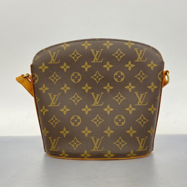 1240001050673 10 Louis Vuitton Monogram Drouot Shoulder Bag Brown