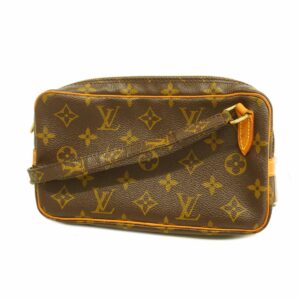 1240001050715 1 Louis Vuitton Monogram Shoulder Bag Brown