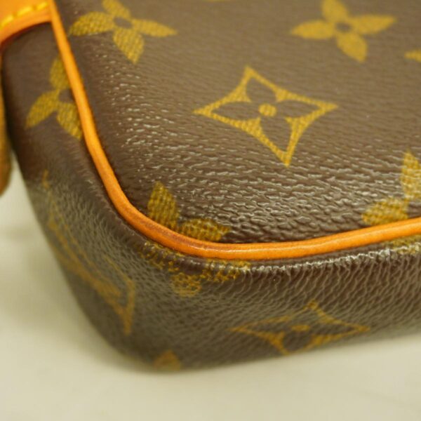 1240001050715 6 Louis Vuitton Monogram Pochette Marly Bandouliere Shoulder Bag Brown