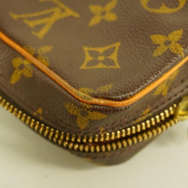 1240001050715 7 Louis Vuitton Monogram Pochette Marly Bandouliere Shoulder Bag Brown